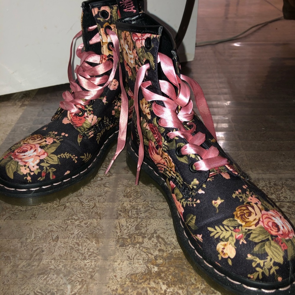 Dr Marten’s Floral Boots